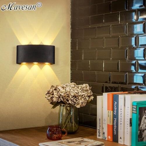 IP65 Waterproof LED Wall Lights For Piazza Courtyard Bathroom Music Bar Indoor&Outdoor Lighting Decorative Sconce For AC90-260V