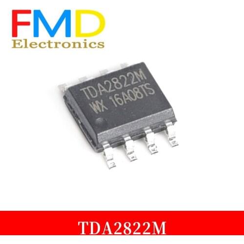 New agent TDA2822 TDA2822M patch SOP8 3-6 v double audio power amplifier IC chip