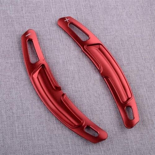 Car 2pcs Steering Wheel Shift Paddle Shifter fit for Porsche Panamera Macan Cayenne 2016 2017