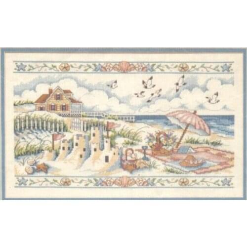 DIM3734Home Fun Cross Stitch Kit Package Greeting Needlework Counted Kits New Style Joy Sunday Kits Embroidery