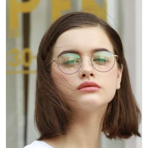 ZENOTTIC Optical Eyewear Men Women Classic Round Glasses Frame Fashion Hyperopia Myopia Prescription Glasses Frames
