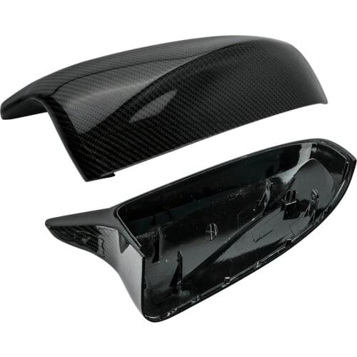 Carbon Fiber Mirror Cover Replacement for BMW E70 X5 2007 2008 2009 2010 2011 2012 2013 E71 X6 2008-2013