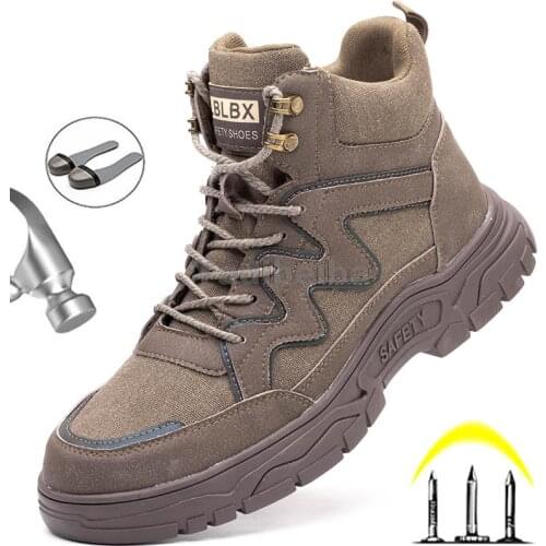 Manlegu Men's Work Shoes