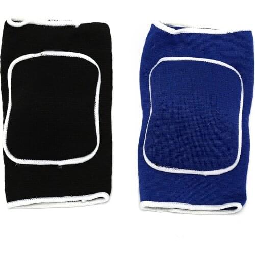 1pc Knee Pad Sports crash Support Brace Pads Elbow Support Elbow &Knee Pads knitted thick sponge