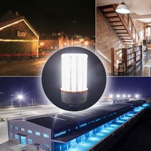 NS 100W Outdoor Lighting Street Lamp Path Way Light 150LM/W LED Corn Bulb With Cover IP64 E40 LED Bulb