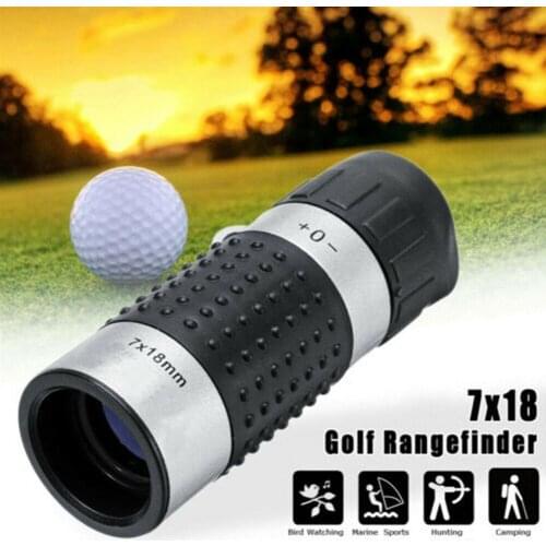 Optic Telescope Range Finder Golf Scope Yards Measure Outdoor Distance Roulette Meter Monocular Rangefinder