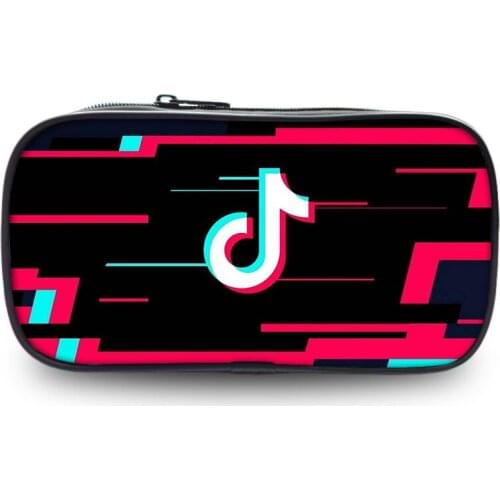 Tik Tok Pencil Bag Stationery Storage Organizer Pencil Case School Supplies Pencil Case School Box Pencils Pouch Stationery