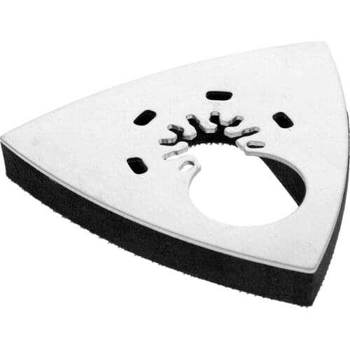 93mm Wood Cutting Triangular Polishing Sanding Pad Oscillating Multi Tool For Multimaster Bosch Dremel Renovator Power Tools