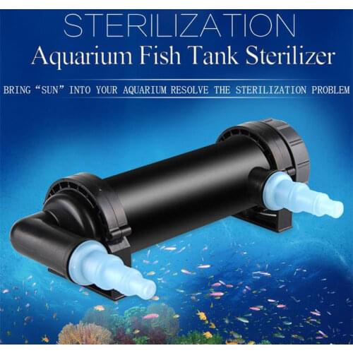 220~240V 11W UV Sterilizer Lamp Light Water Cleaner For Aquarium Pond Fish Tank Ultraviolet Filter Clarifier