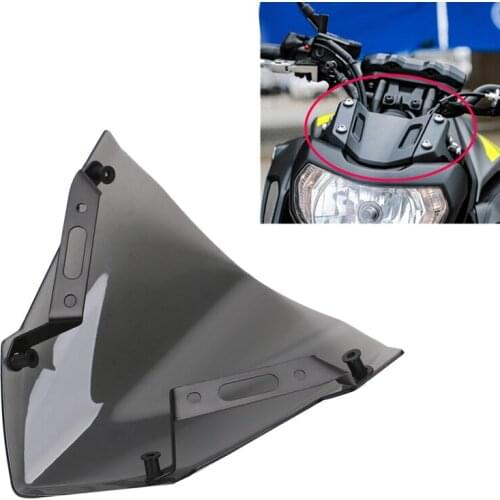Windshield Windscreen for YAMAHA MT-07 FZ-07 2018 2019 2020 Motorcycle Accessories Pare-Brise Wind Deflectors MT07 FZ07 MT FZ 07