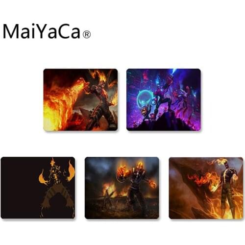 MaiYaCa Vintage Cool league of legends brand Rubber Pad to Mouse Game DIY Design gaming Mouse pad Rug For PC Laptop Notebook
