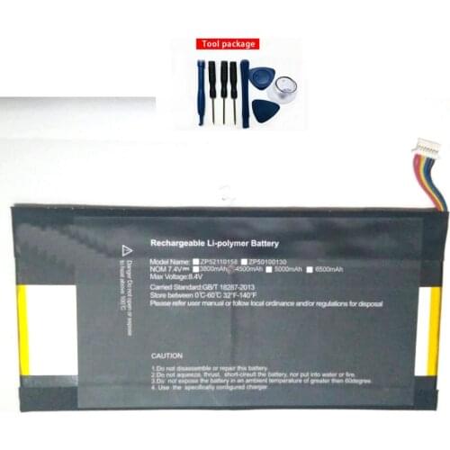 High quality Original size battery 408882 7.4v 3800mah 27.5wh for Onda V919 3G core m tablet batteries+tools