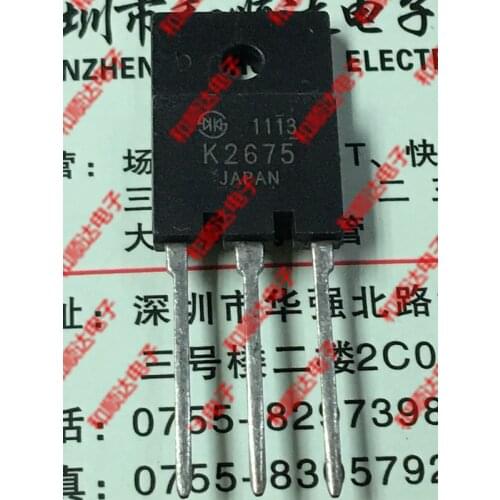 10pcs/lot K2675 2SK2675 New Spot TO-3PF 900V 7A