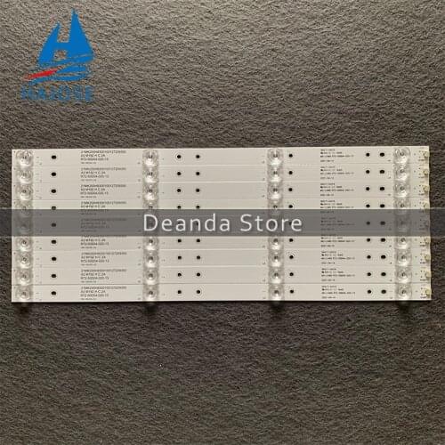 440MM 10PCS LED backlight strip 4 lamp for AKAI 50"TV JP50UHD110-4K JS-D-JP50EU-042EC E50EU1000MCPCB MS-L1649