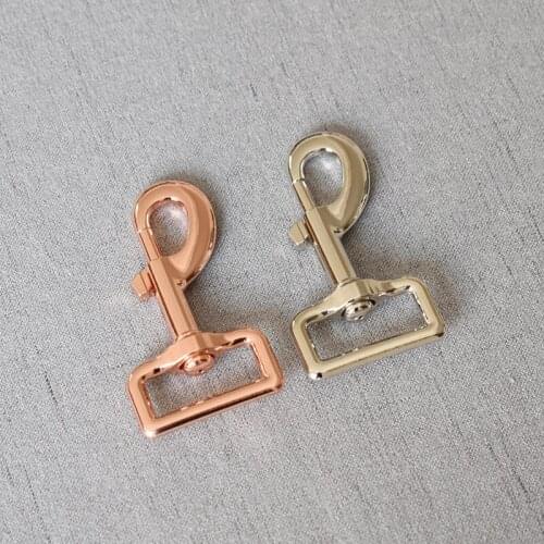 10 pcs/pack 32mm Safety Strong Hooks Clips Shape Carabiner Alloy Buckle Key Chain Gift Practical Key Ring Safe Clasps belt