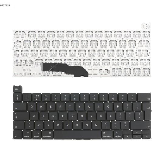 UK Layout New Replacement Keyboard for Apple Macbook Pro Retina 13" A2251 2020 Laptop Big Enter Key For Backlit