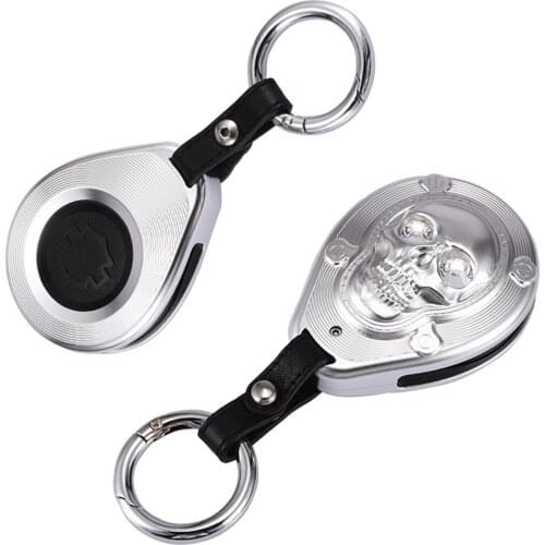 Kwaks Aluminum Alloy Key Case Compatible for Haley Indian Motorcycle Car Key Cover with Keychain