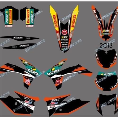 EXC XC GRAPHICS Decal Sticker Kit for KTM EXC 2012 2013 XC 2011