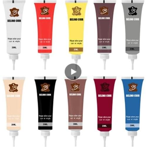 20ml Leather Repair Gel Color Repair Home Leather Cleaner Tools Car Seat Leather Complementary Repair Refurbishing Cream Paste