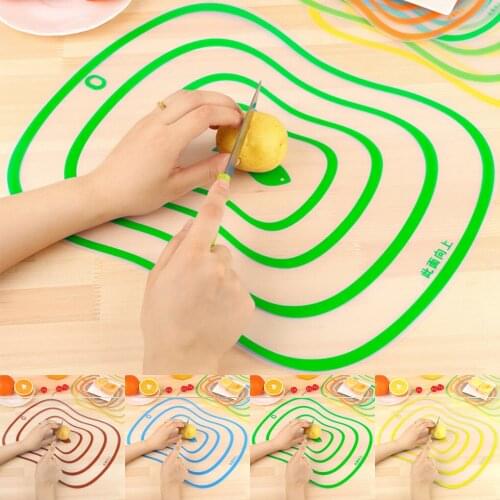 Flexible Transparent Cutting Board Kitchen PP Cutting Boards Classification Chopping Board Cutting Board Portable Kitchen
