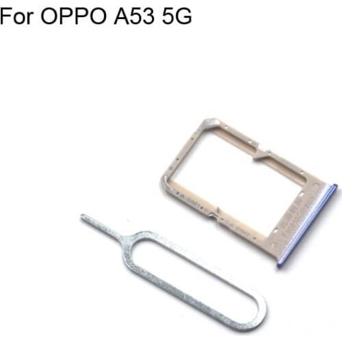 For OPPO A53 5G Tested Good Sim Card Holder Tray Card Slot For OPPO A 53 5G Sim Card Holder OPPOA53