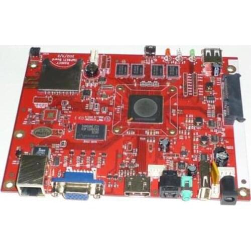For SMP8671 queuing AD machine motherboard HD playback Sigma development board serial port playback