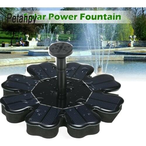 2.5W Solar Fountain Watering kit Power Solar Pump Pool Pond Submersible Waterfall Floating Solar Panel Water Fountain For Garden