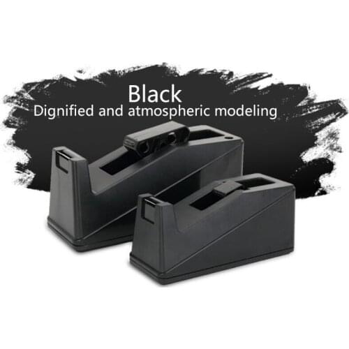 Desktop Adhesive Tape Dispenser Sealing Tape Cutter Table Base Stand Holder Office School Supplies