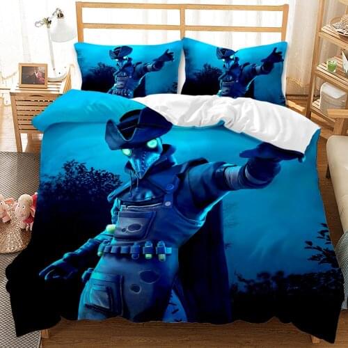 Quilt Bedding Set Sanding Cartoon Animal Quilt Cover Children’s Bedroom Cute Bedding