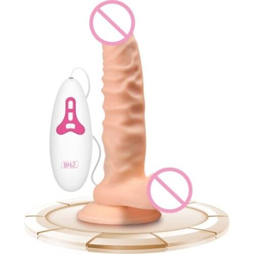 Huge Realistic vibrator Dildo Flexible penis textured cock shaft suction cup female masturbation virgina gSpot Sex toy for women
