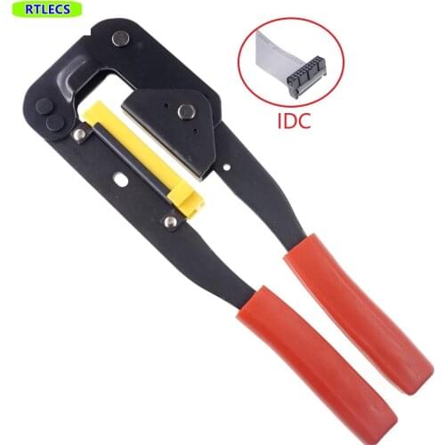 Flat Ribbon Cable Connector Fixture IDC Crimping Tool DIY