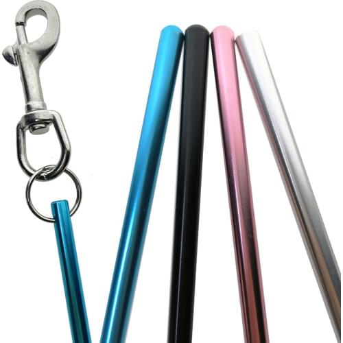 5.5" 14cm Scuba Dive Aluminum Alloy Tank Rattle Signal Device Stick With Carabiner Diving Pointer Shaker Noise Maker