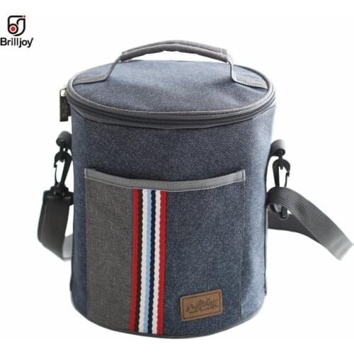 Lunch Bags Fresh Keeping Ice Pack Handbags Women Men child Food Picnic Cooler Bag Insulated Storage outside Picnic Container140