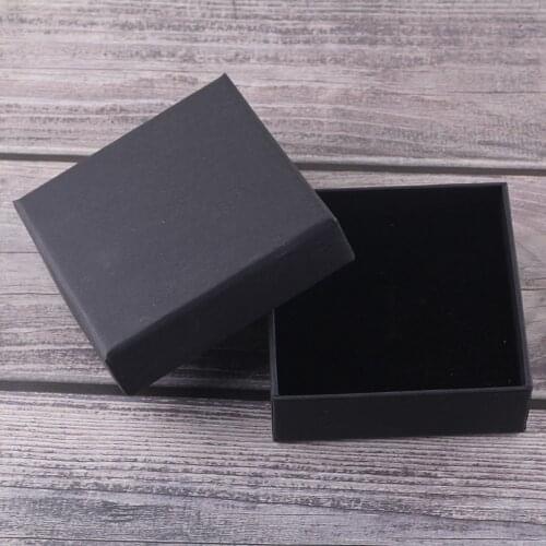High Quality JEWELRY PACKING BOXES for bracelet necklace black gift box Luxury jewelry boxes