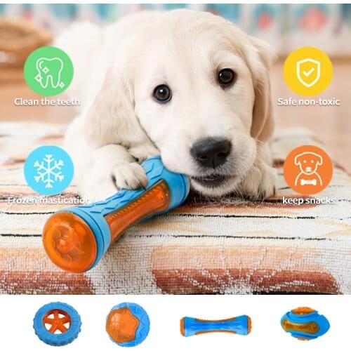 2021 New Fashionable Bite Resistant Dog Toothbrush Clean Toy Leaning Durable Small Medium Large Dog Chew Toy Pets Supplies