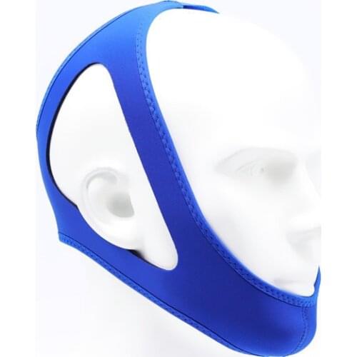 1PCS Neoprene Anti Snore Stop Snoring Chin Strap Belt Anti Apnea Jaw Solution Sleep Support Apnea Belt Sleeping Care Tools