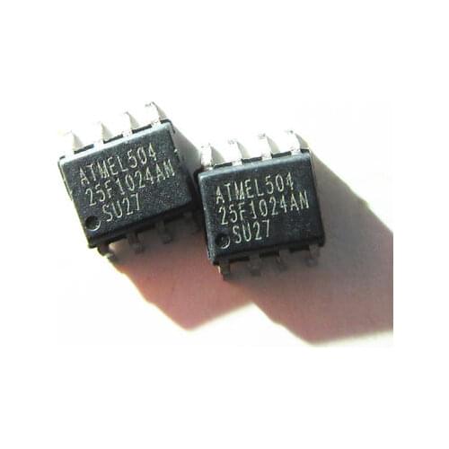 5PCS AT25F1024AN-10SU-2.7 AT25F1024AN 25F1024AN SOP8
