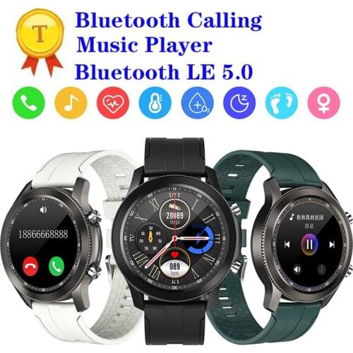 Dual Mode Bluetooth 5.0 Dial Call Smart watch Men Women Full Touch Screen IP68 Waterproof Heart Rate Blood Pressure Smart watch