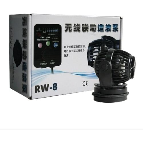 110~240v Jebao RW-8 Aquarium Wave Maker Propeller Wireless Control Master/Slave Pump