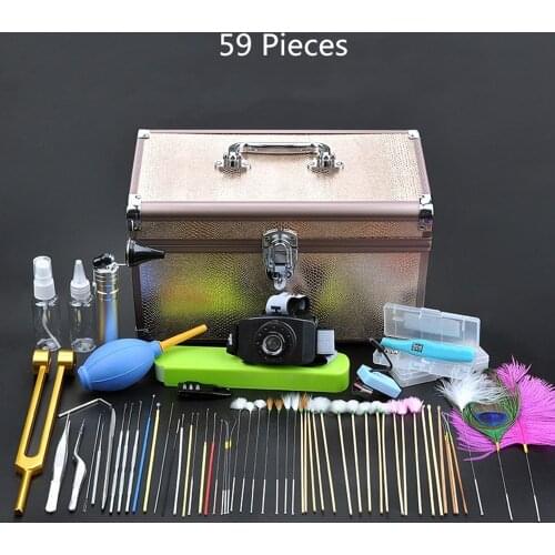 HIMABM 59 Pcs/Set Ear Pick Curette Wax Earpick Removal Remover Ear Scoop Spoon Cleaner Tools Of Children