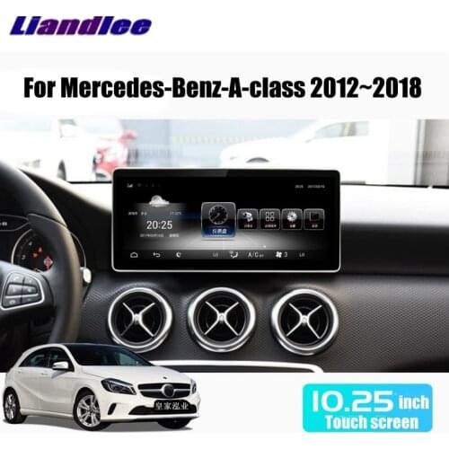 Liandlee Car Multimedia Player NAVI 4G RAM CarPlay For Mercedes Benz MB A Class W176 2012~2018 Car Radio Stereo GPS Navigation