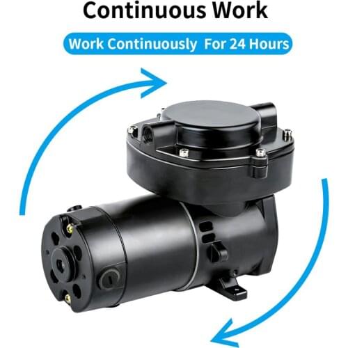 Mini Air Pump 12V/24V/220V (DC) 68L/MIN 100W Oilless Air Vacuum Pump aquarium Micro Vacuum Pump Electric Pumps