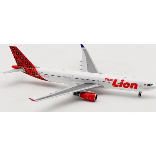 1:400 THAI Lion Support Plane model Airbus A330 Airlines Alloy Aircraft W base wheel Diecast Aircraft landing gear Airplane Toys
