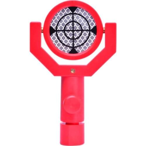 Tilting Reflector with Printed Crosshair , Red POM BODY mini prism for total station