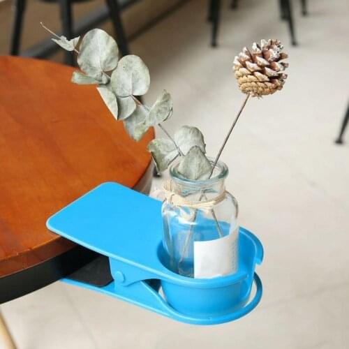 Drink Cup Holder Convenient Space-saving Creative Design Thickened Table Side Water Cup Holder for Home