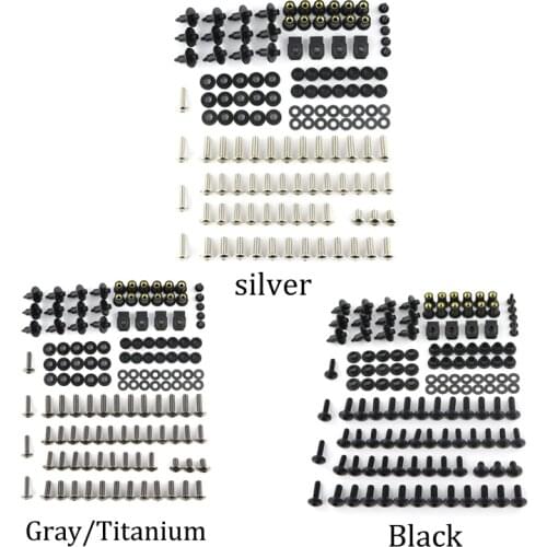 Fit For Honda CB1000R VTR 1000R CB650F NC700S CBR600 CRF1000L CB300R GROM Complete Full Fairing Bolts Kit Screws Nuts Steel