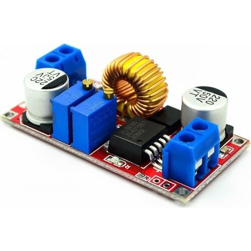 5PCS 5A DC to DC CC CV Lithium Battery Step down Charging Board Led Power Converter Lithium Charger Step Down Module XL4015