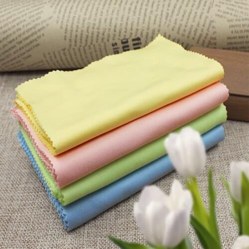 20pcs Cleaner Clean Glasses Lens Cloth Wipes For Sunglasses Microfiber Eyeglass Cleaning Cloth For Mac Camera Computer Womens