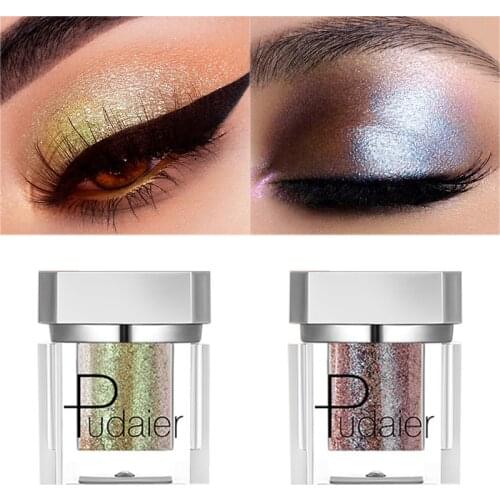 Chameleon Eyeshadow Holographic Pigment Eyes Tattoo Body Shimmer Face Eye Shadow Glitter Mermaid Eyeshadow Powder Makeup Palette