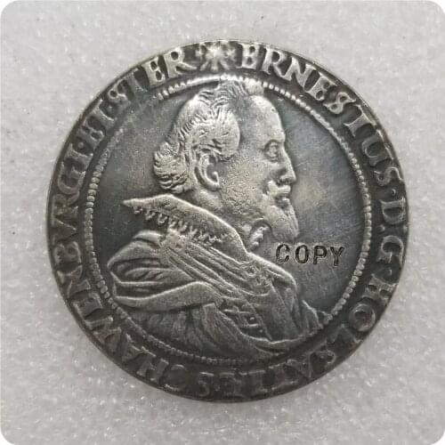 THALER - ERNESTUS :DG: HOLSATIAE : SCHAWENBVRGI : BT : STER COPY COIN